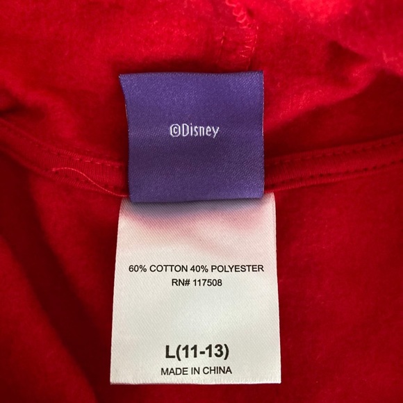 Disney Stitch Hoodie Sweatshirt Size Large - Picture 4 of 8